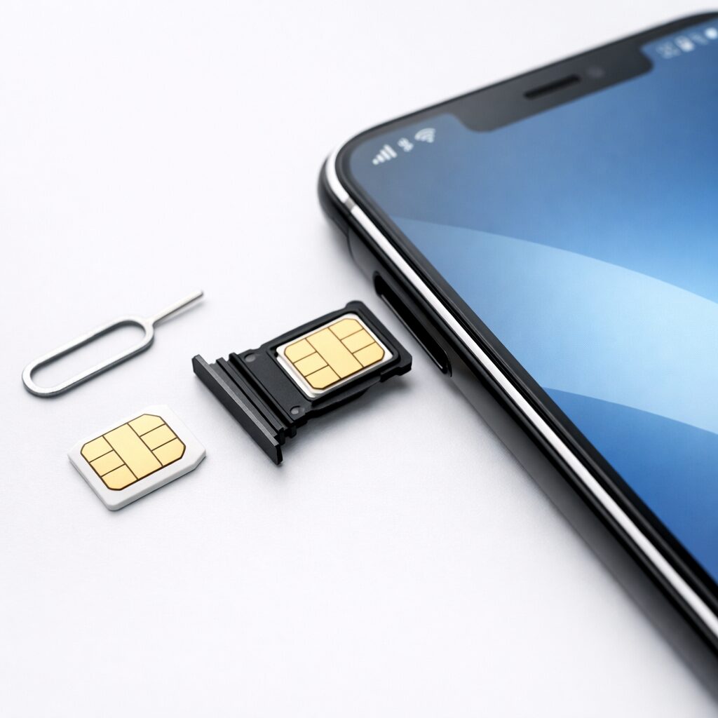 スマホで使うSIM（シム）はどこにあるの？