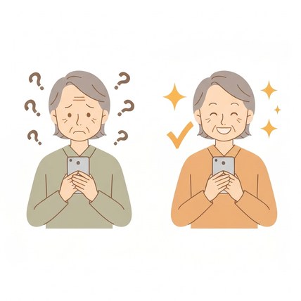 【シニアも安心】スマホ画面が暗い！3ステップで明るくする方法