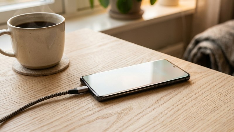 iPhoneの側面にあるマナーモードの切り替えスイッチ